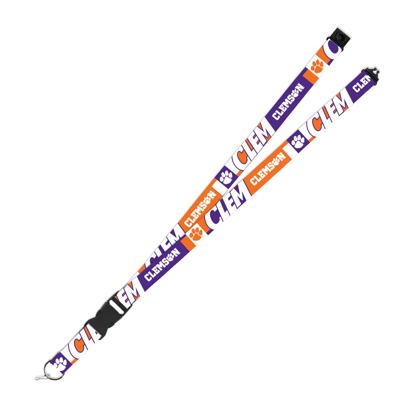 Clemson Keychain Buckle Lanyard