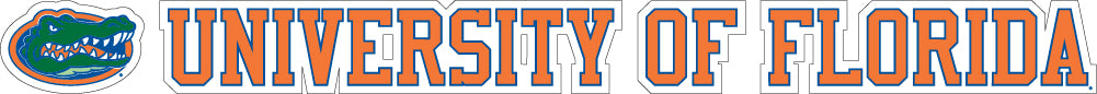Florida 20"x2" Vinyl Decal