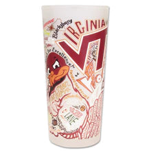 Virginia Tech Frosted Glass