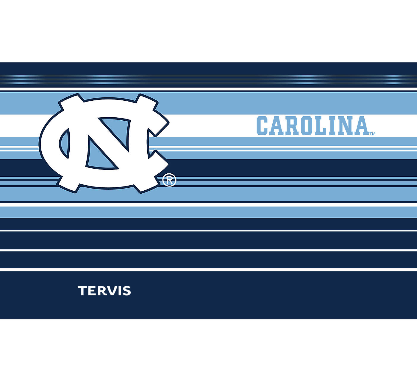UNC 30 oz. Hype Stripes Stainless Steel Tumbler