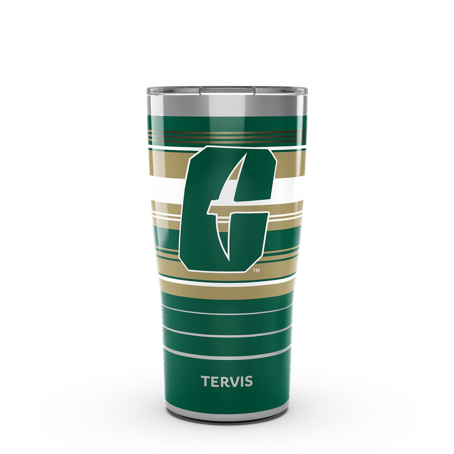 UNCC 20 oz. Hype Stripes Stainless Steel Tumbler