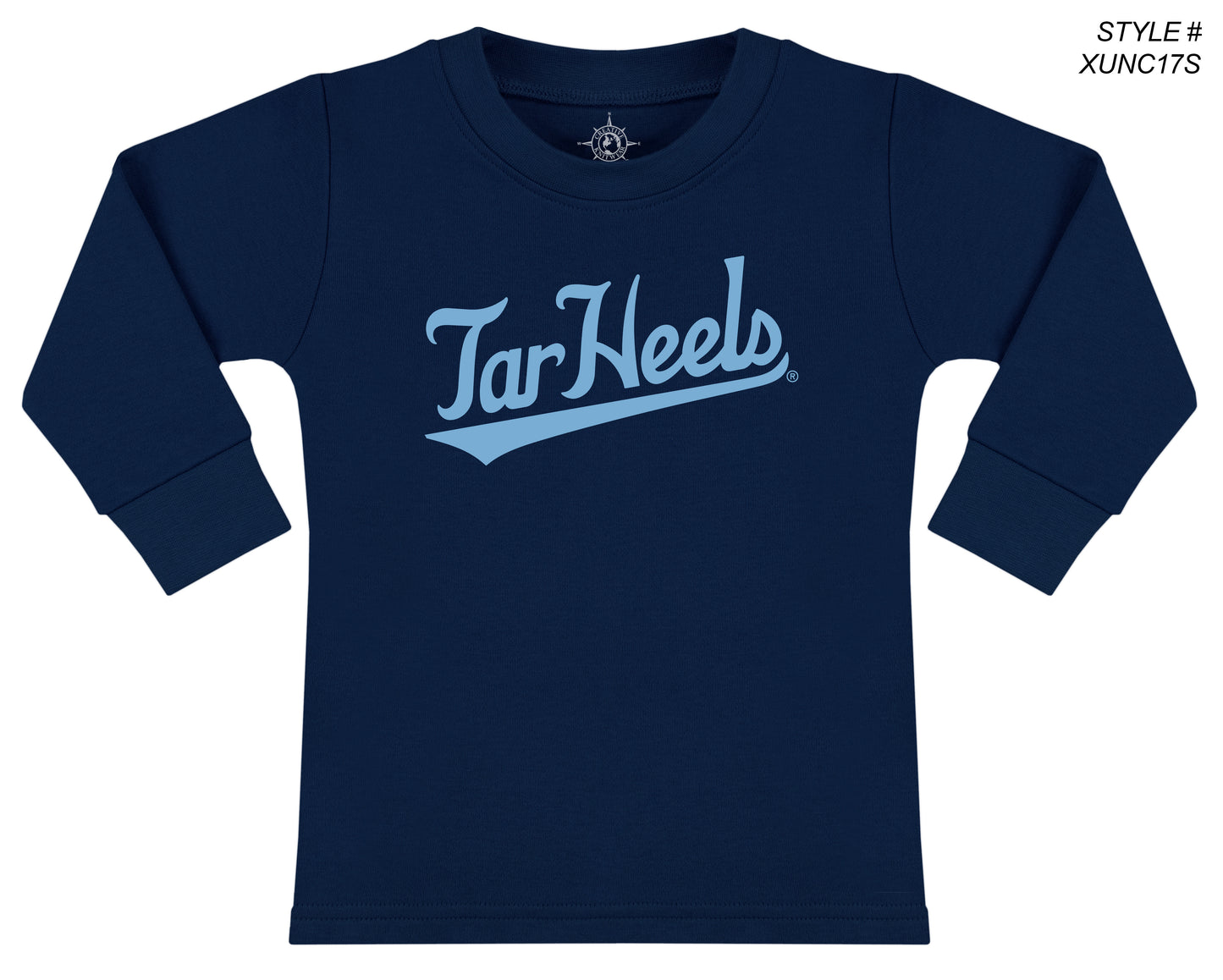 UNC Navy Toddler Long Sleeve