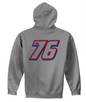 Boyd 76 Hooded Sweatshirt (Sport Grey)
