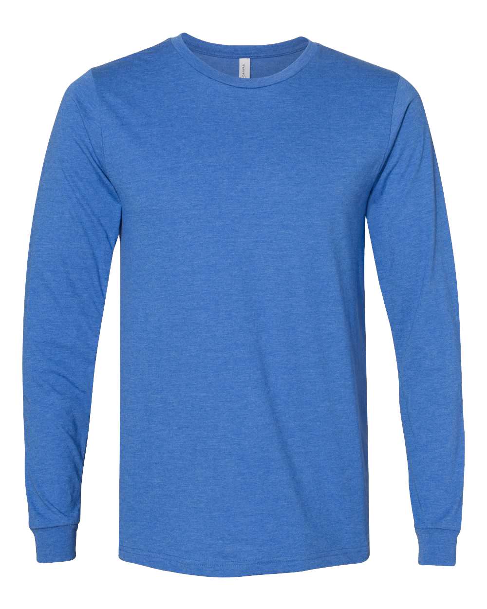 Bella+Canvas Heather CVC L/S Tee