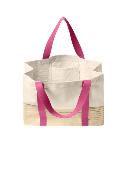 Port Authority Straw Market Tote