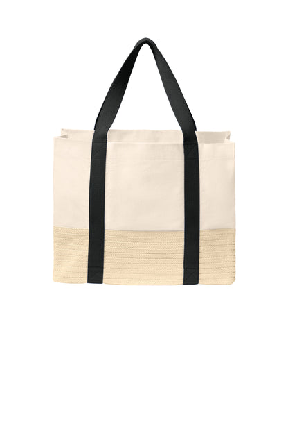 Port Authority Straw Market Tote
