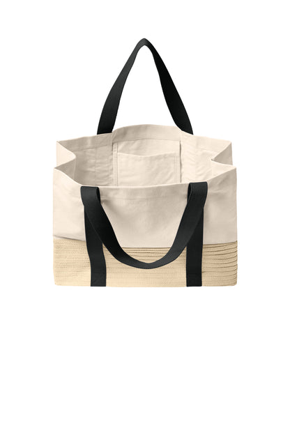 Port Authority Straw Market Tote