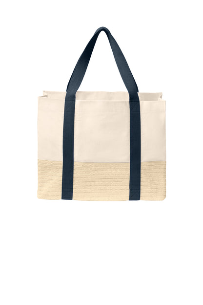 Port Authority Straw Market Tote