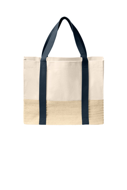 Port Authority Straw Market Tote