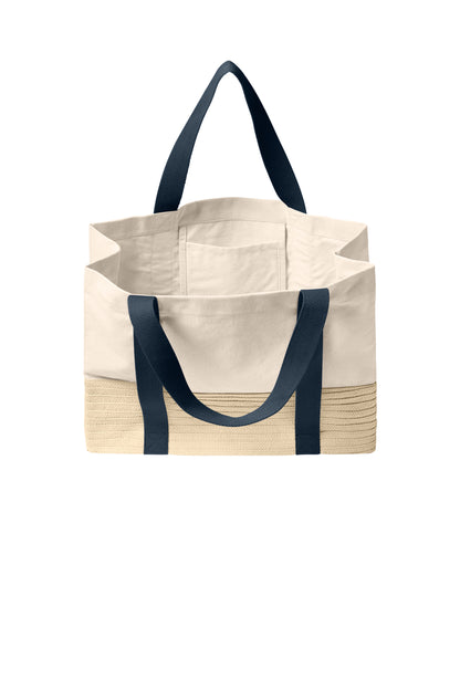 Port Authority Straw Market Tote