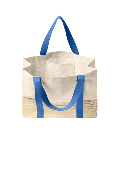 Port Authority Straw Market Tote