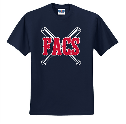 FACS Baseball / Softball T-Shirt (Adult)