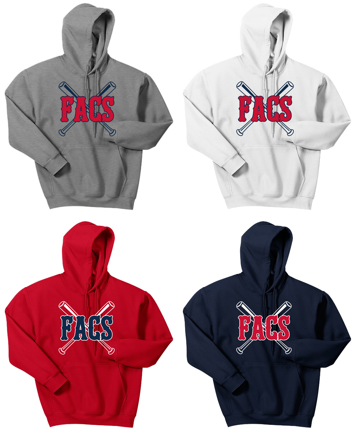 FACS Baseball / Softball Hoody (Youth)