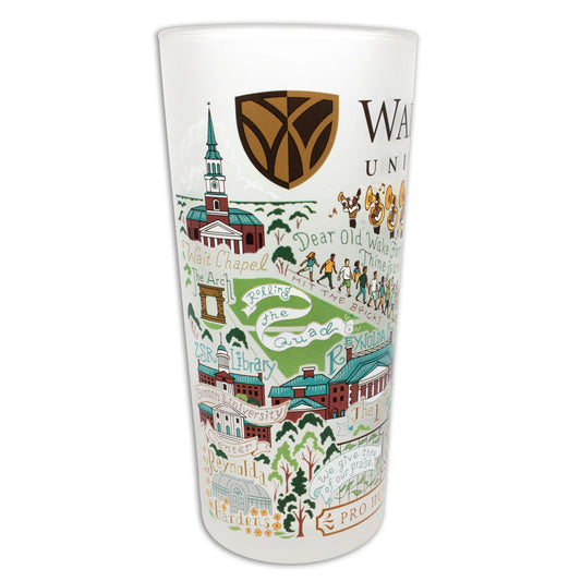 Wake Forest Frosted Glass