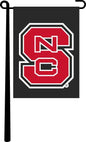 NC State - Garden Flag (Black)