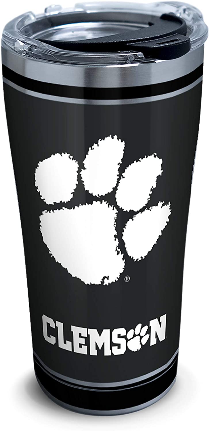 Clemson 20 oz. Blackout Stainless Steel Tumbler