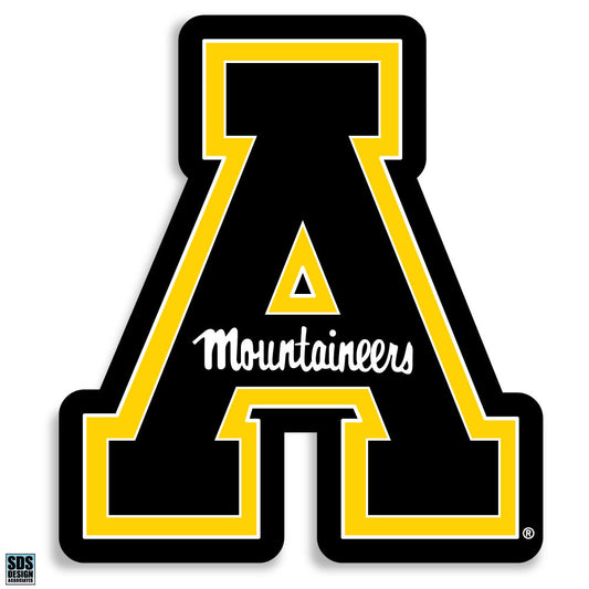 Appalachian Black "A" Vinyl Decal