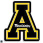 Appalachian Black "A" Vinyl Decal