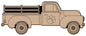 Clemson - Truck Coloring Sign