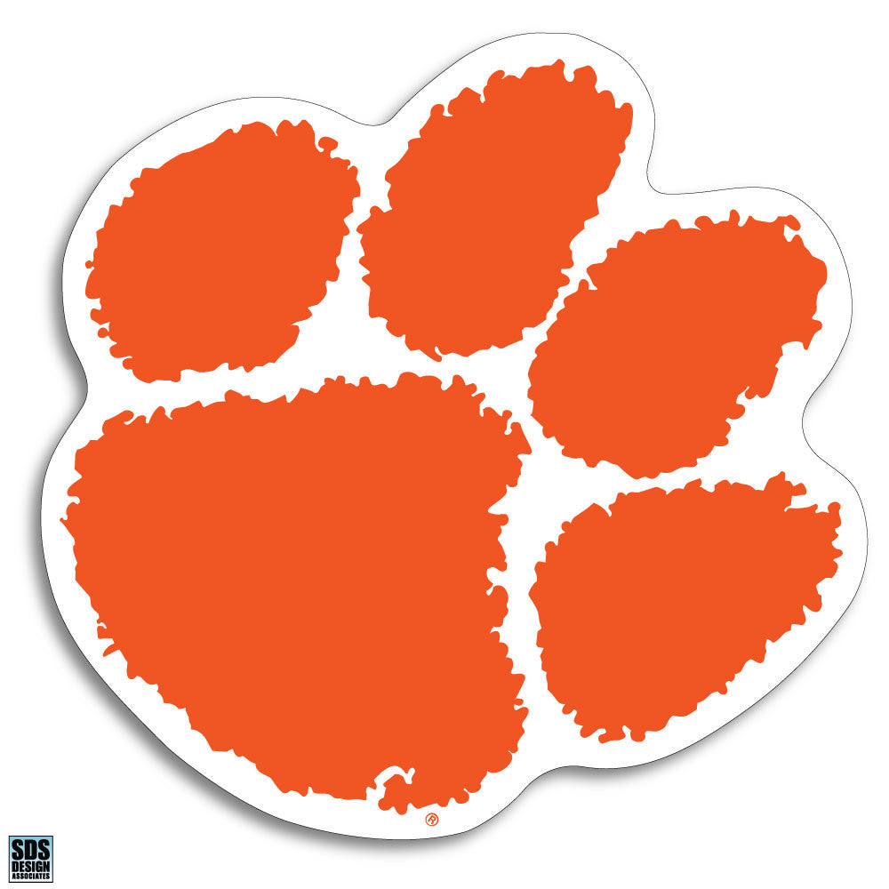 Clemson Paw Magnet