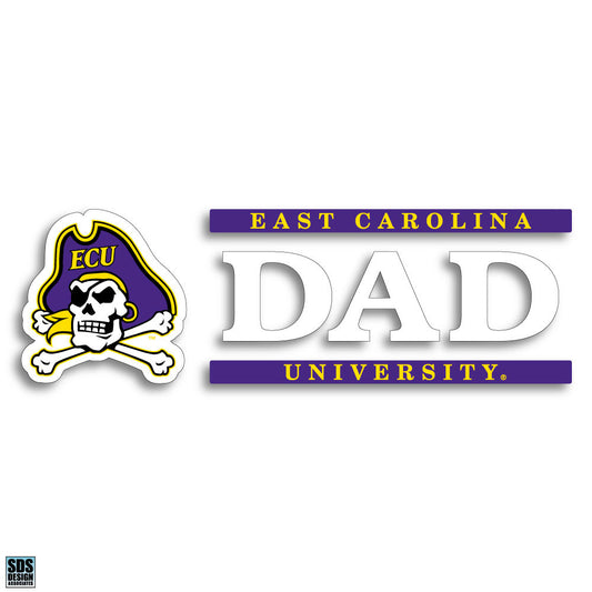 ECU Dad Vinyl Decal