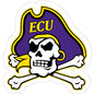 ECU Jolly Roger Vinyl Decal