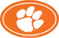 Clemson Oval Orange Magnet