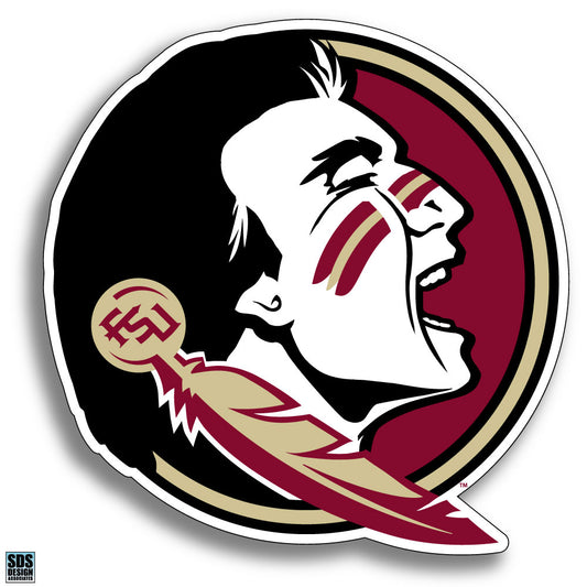 FSU Seminole Head Vinyl Decal