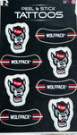 NC State Peel & Stick Tattoos
