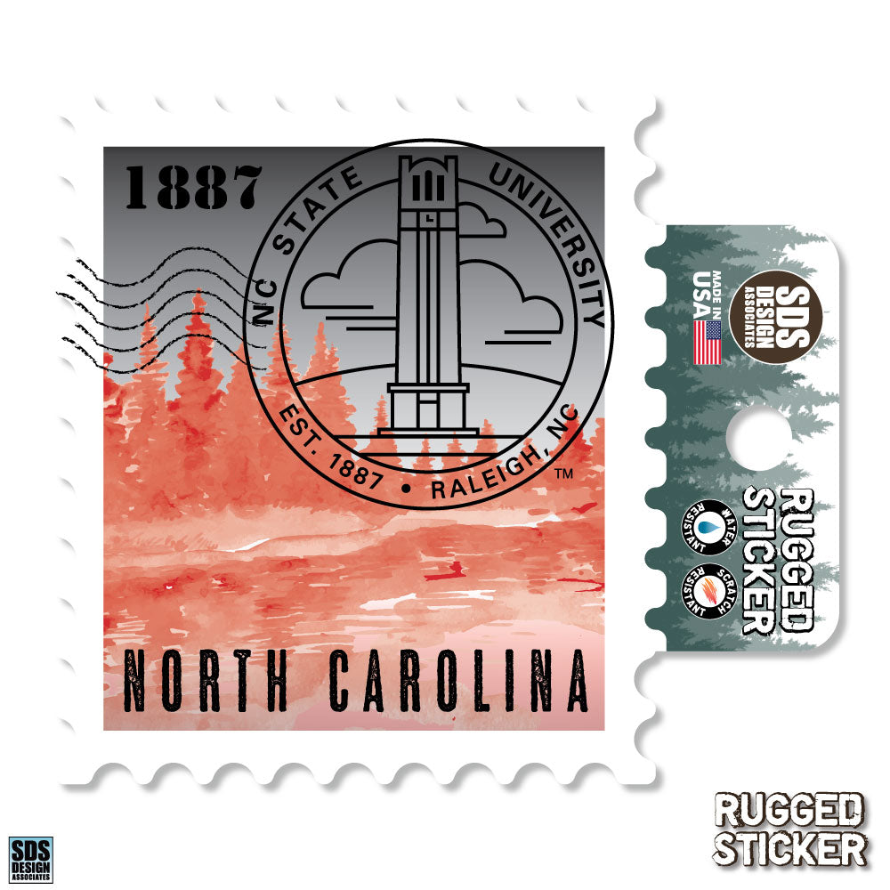 Rugged Stickers (Multiple Schools Available)