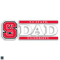 NC State Dad Decal