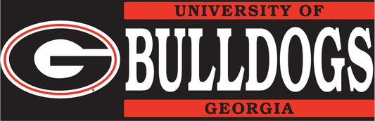 Georgia BULLDOGS Vinyl Decal