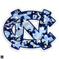 UNC Blue Camo "NC" Magnet