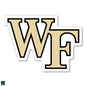 Wake Forest "WF" Decal