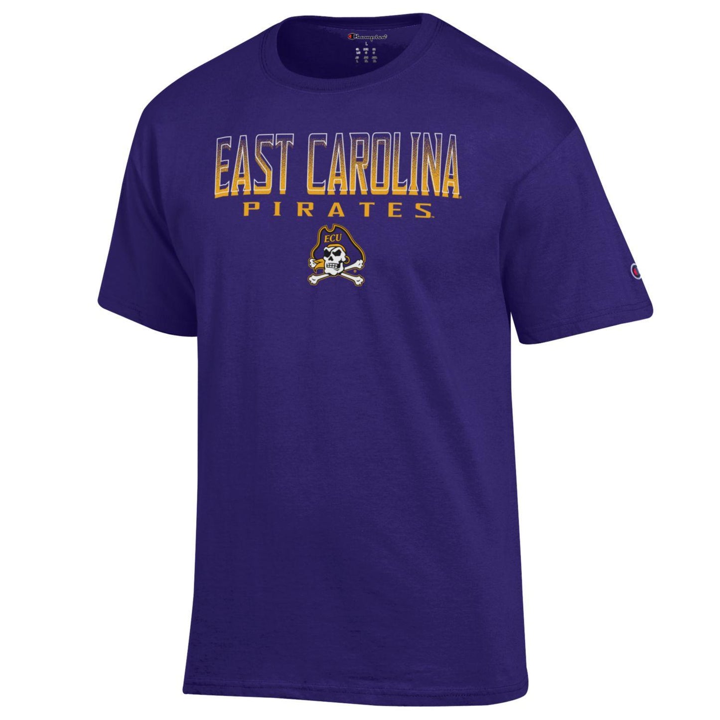 ECU Champion Faded Bars S/S Tee