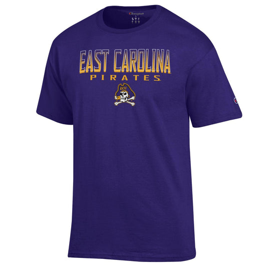 ECU Champion Faded Bars S/S Tee