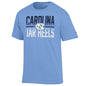 UNC Champion Faded Bars S/S Tee