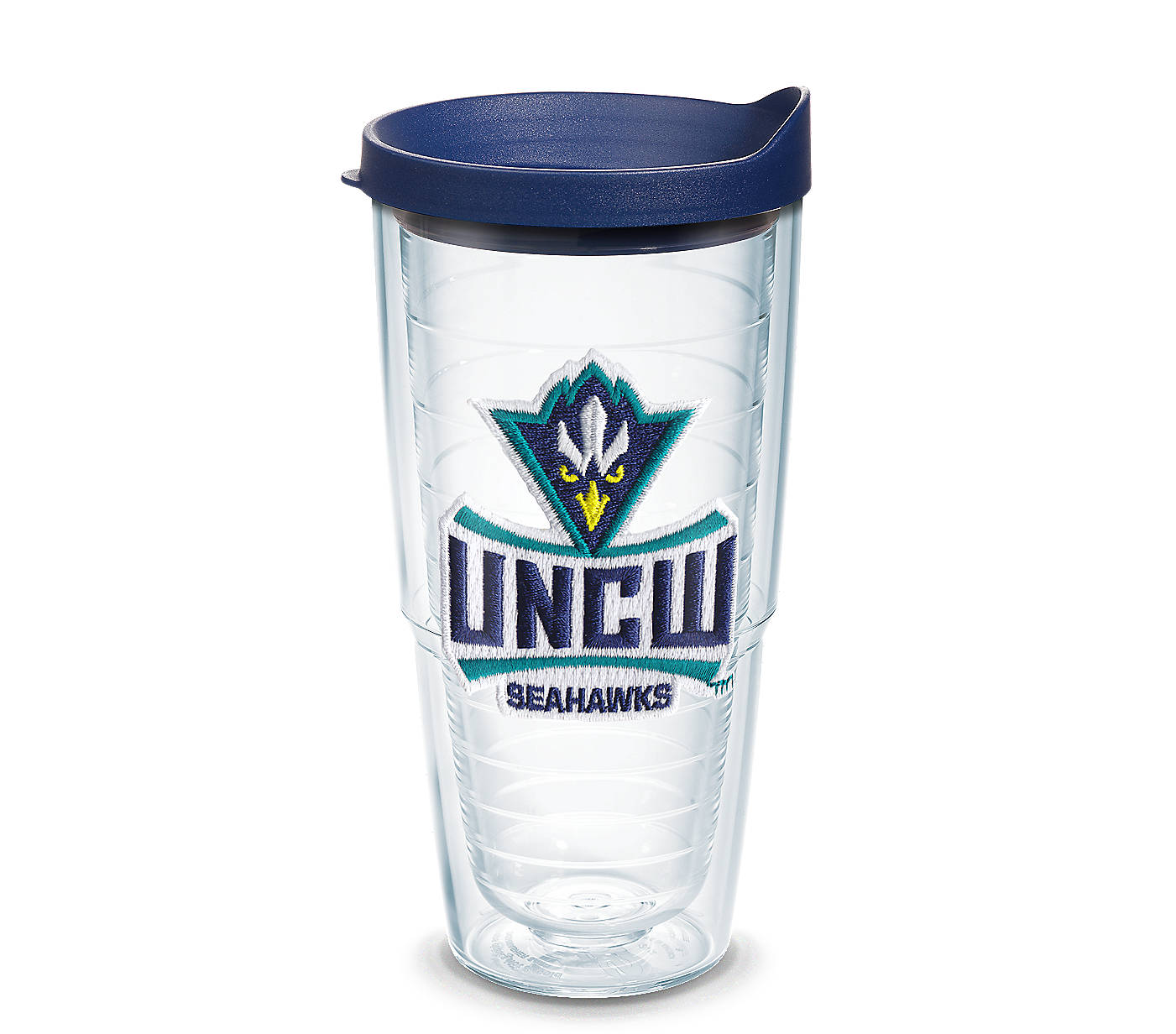 UNCW 24 oz. Clear Tumbler